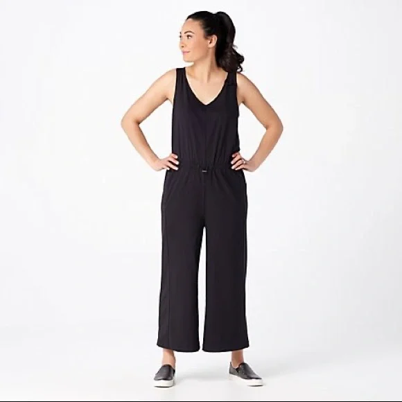 ZUDA | 3X | Z-Eco Regular Cropped Jumpsuit with UPF 50 NWOT - Picture 4 of 12